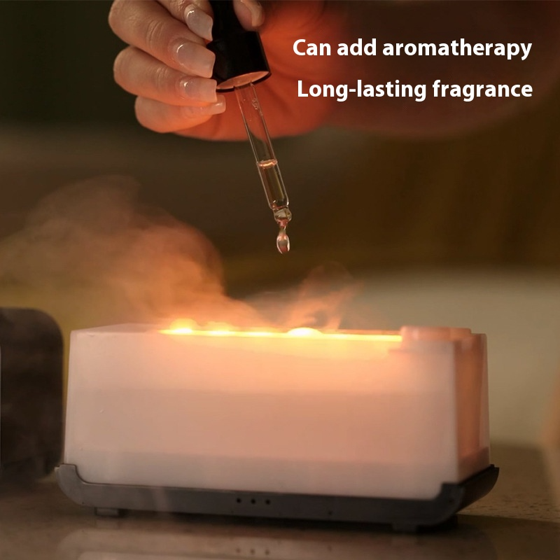 Flame Effect Air Humidifier & Essential Oil Diffuser