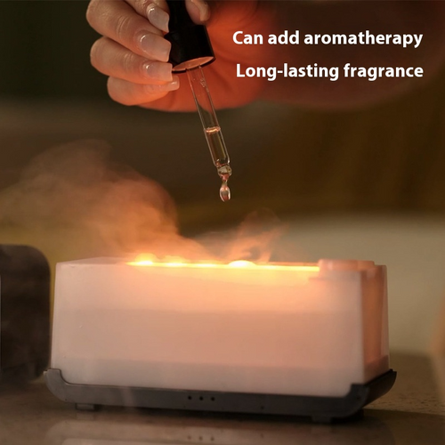 Flame Effect Air Humidifier & Essential Oil Diffuser